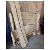 Queen size Whicker bed