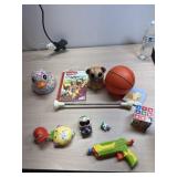 Dippin Dots confetti Duck, water gun, other toys