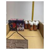 All new glue dog toys and sign