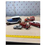 Die cast and plastic toys