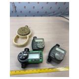 Rainbird and orbits timers and sprinklers