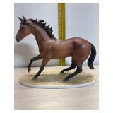 1989 Lenox International Horse Sculpture has base