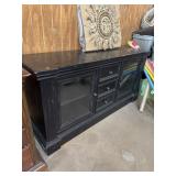 Black cabinet 64ï¿½x21ï¿½x33ï¿½