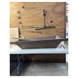 Primitive Grain Trough 47.5ï¿½x 19ï¿½and haims