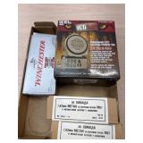 Predator call, 2 boxes of 7.62mm and parcel box