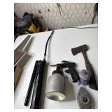 Grease Gun, Sears Sandblaster, chalk Line &