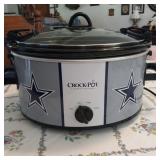 Dallas Cowboy Crock Pot locking lid