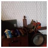 Speaker, oil, lot cleanup