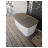 40"ï¿½24" Rubbermaid  patio storage box