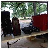 Suit cases & garmet bag