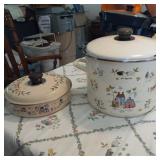 Stock Pot and skillet