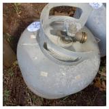 Propane bottle empty