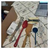 Kitchen Utensils, measuring cups and more