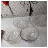 Cut glass & Crystal serving bowls