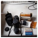 Minolta Camera Lenes ans cases