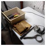 Oil filter wrench, tool belt and more