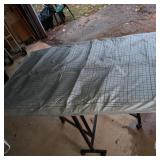 Cutting table needs work with  quilting grid pad