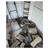 Remaining contents  of the building  you take it