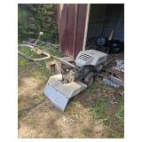 Craftsman  rear tyne tiller been sitting for a