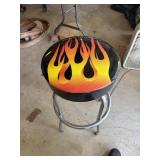 Shop Stool spinning