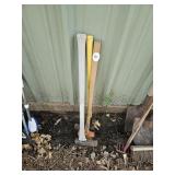 Sledge hammer ans and 2 mauls