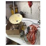2 Trouble lights and heat lamp