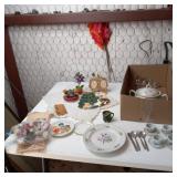 Christmas cheese knives,plated and more Veramic