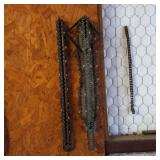 Chain saw blades and belts
