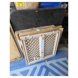 2- new adjustable  gates plastic