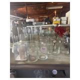 Clear glass vases multiple size great for wedding