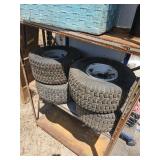 4 lawn mower tires