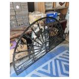 6'x41' iron wall decor