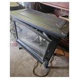 Electric fire place stove works