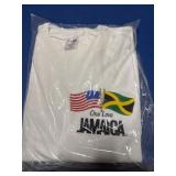 16 New Large One Love Jamaica t shirts