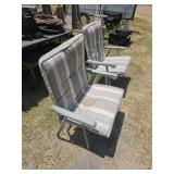 2- lawn chairs