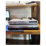 Pioneer DVD Player and Samsung DVD player power on