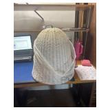 New Wicker Hanging Lamp  19x18