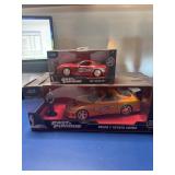2 Fast & Furious Die cast cars