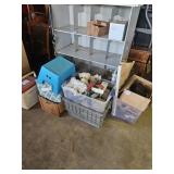 Totes of toys tools cord and more clean up