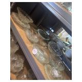 Lg lot of glass serving dishes.  Please bring