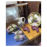 Grape dishes