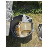 Outdoor light and cover plates