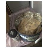 Lg lot of wood biscuits