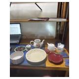Apple Trivet, tea pots, plate and more