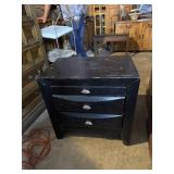2 Drawer chest  with pull out table 26ï¿½x17ï¿½x26ï¿½