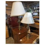 2 Brass Lamps