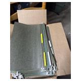 File folders and stencils