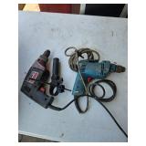 Makita and Skill drills work