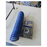 Weed eater head, and air hose
