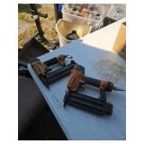 Rigid and Bostitch air nailers
